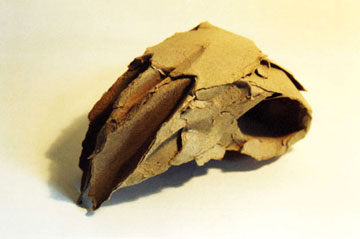 cardboard sculpture