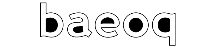Illustration showing counters in ‘b’, ‘a’, ‘e’, ‘o’, and ‘q’ in Wellcome Bold