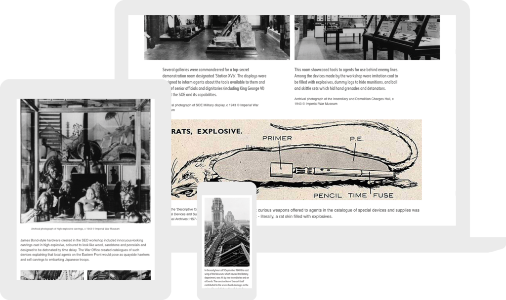 the museum at wartime responsive image story